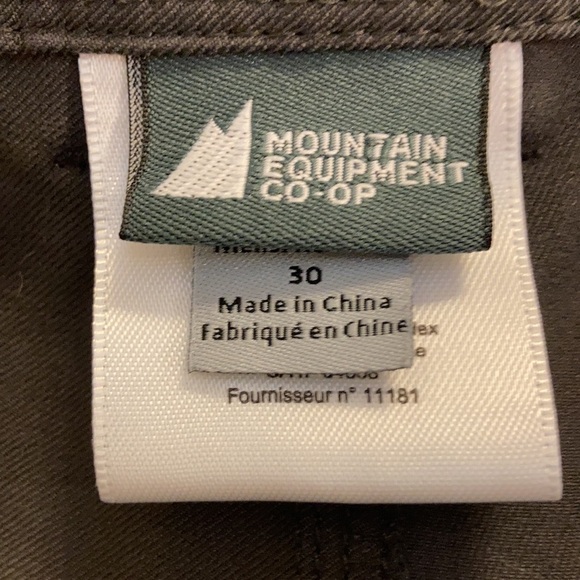 MEC Long Shorts Mens 30 x 17 Gray Nylon Stretch Trickster Knickers Skate Biking - Picture 7 of 11